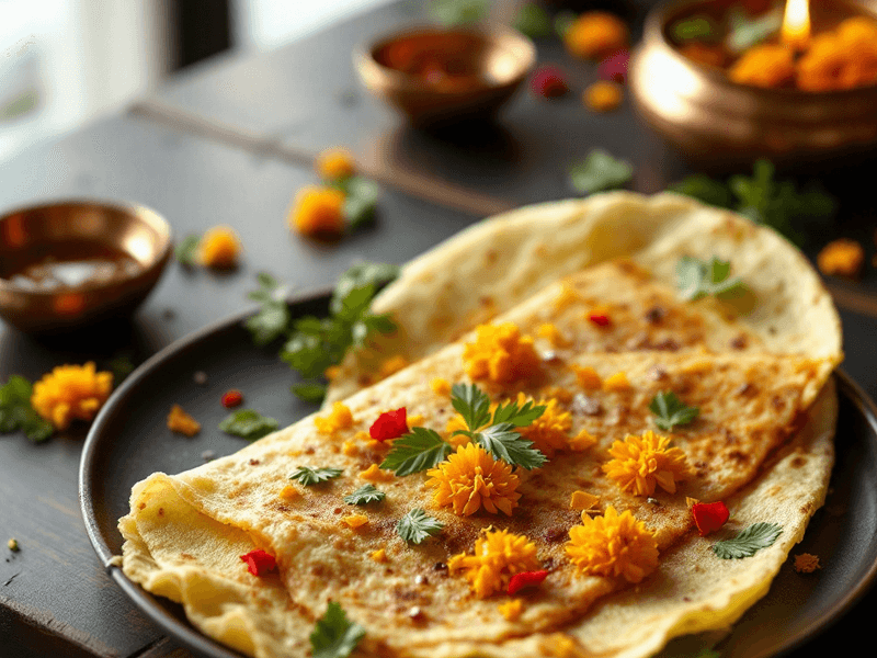 Onion Rava Dosa