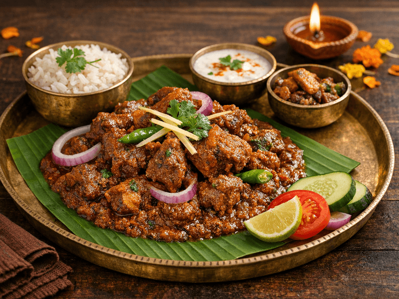 Pahari Mutton (Bhaddu Style)