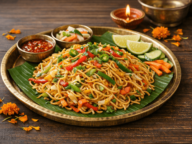 Pan-Fried Veg Noodles