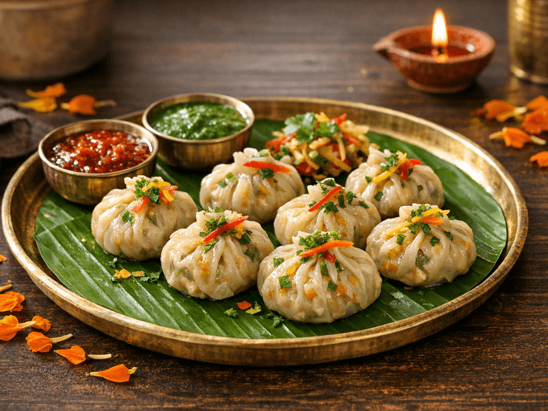 Paneer and Vegetable Dimsum