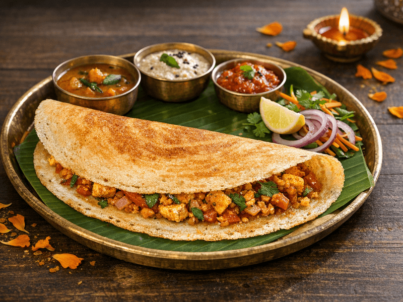 Paneer Dosa