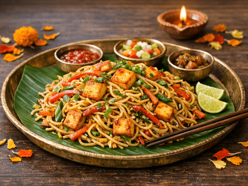 Paneer Fried Noodles