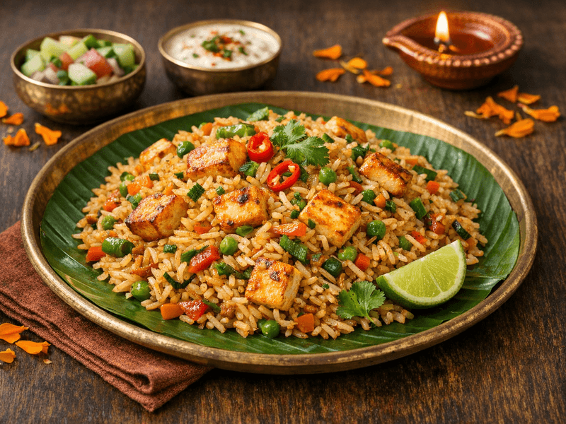 Paneer Fried Rice