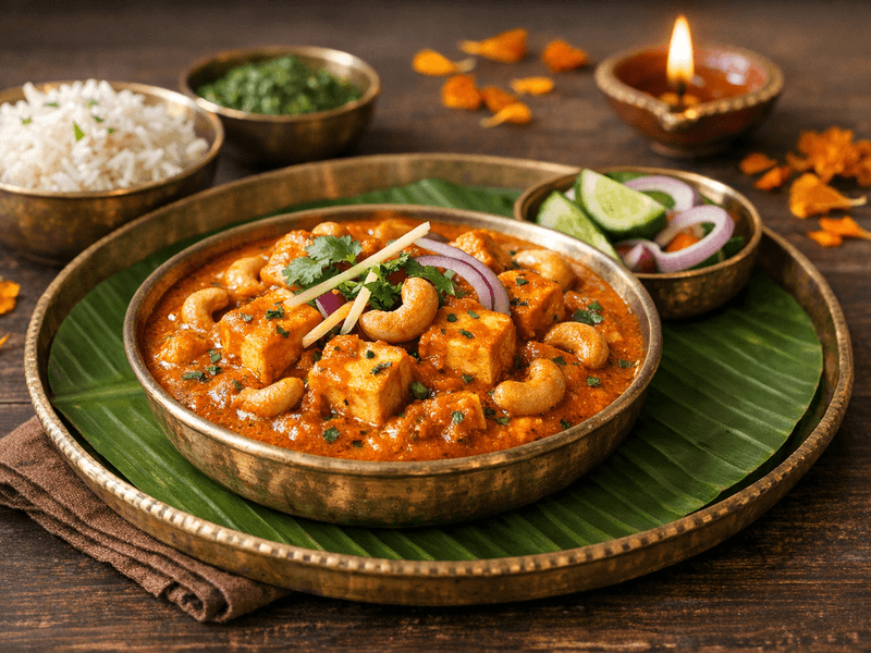 Paneer Kaju Curry