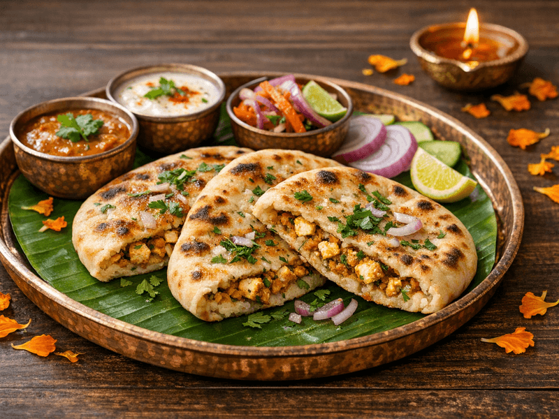 Paneer Kulcha (Delhi)