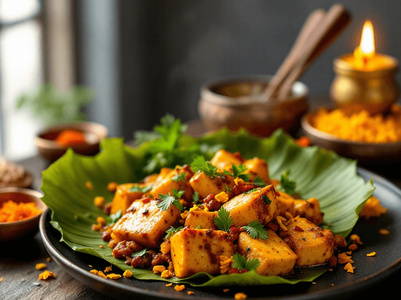 Paneer Pepper Fry