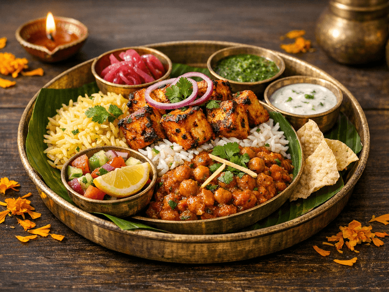 Paneer Tikka Bowl