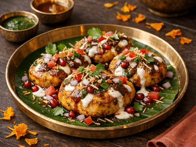 Paneer Tikki Chaat