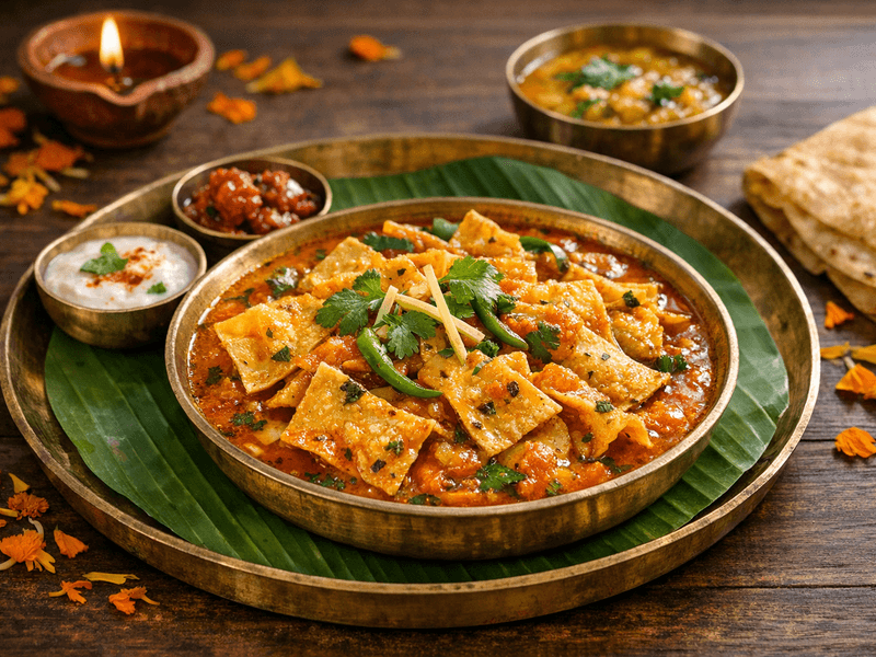 Papad ki Sabzi