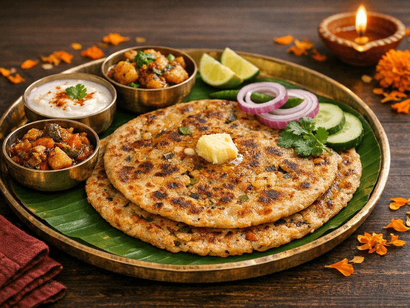 Paranthe Wali Gali Mixed Paratha