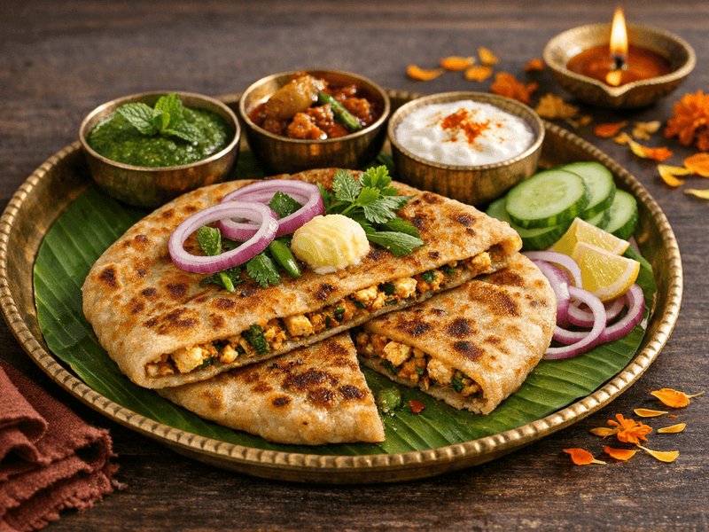 Paranthe Wali Gali Paneer