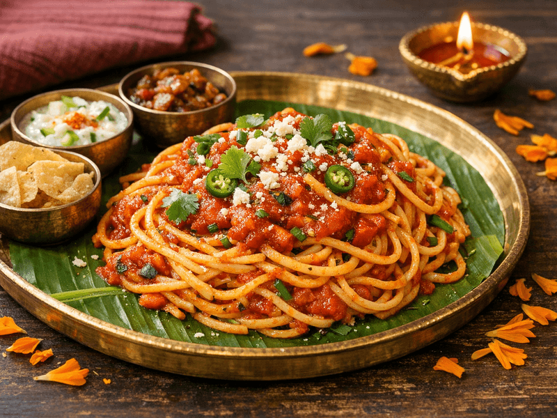 Pasta with Marinara Sauce