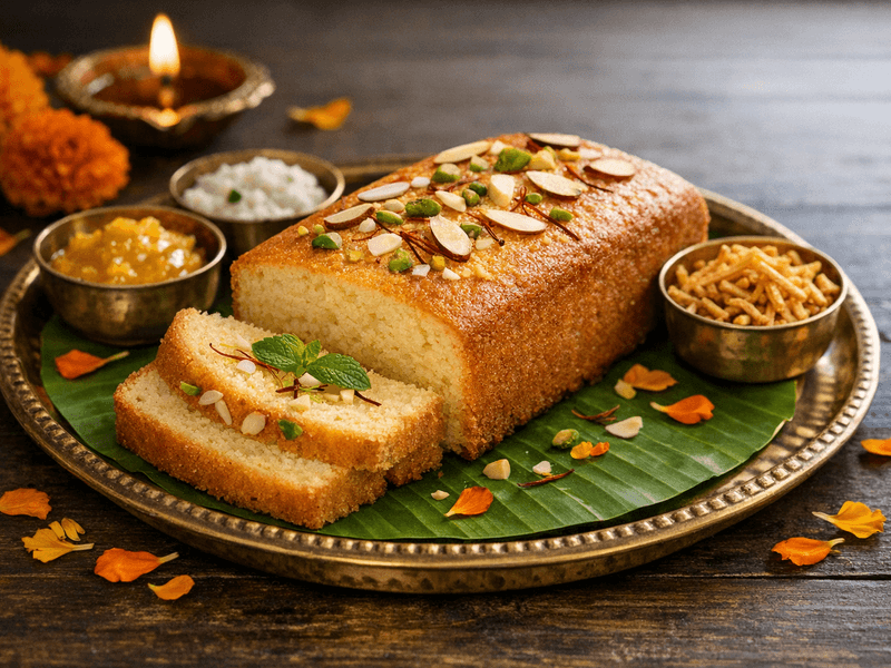 Plain Eggless Cake