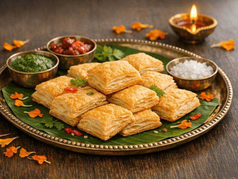 Plain Khari Biscuits