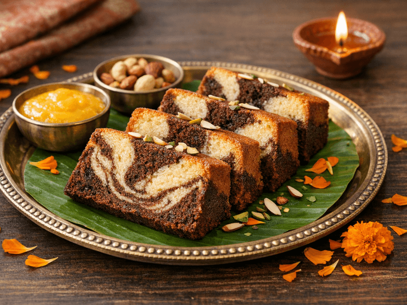 Plain Marble Cake