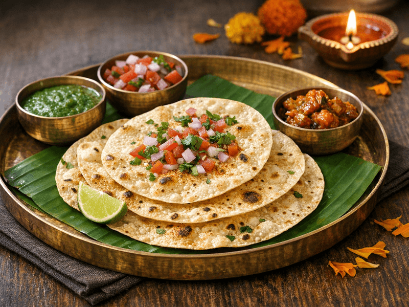 Plain Roasted Papad
