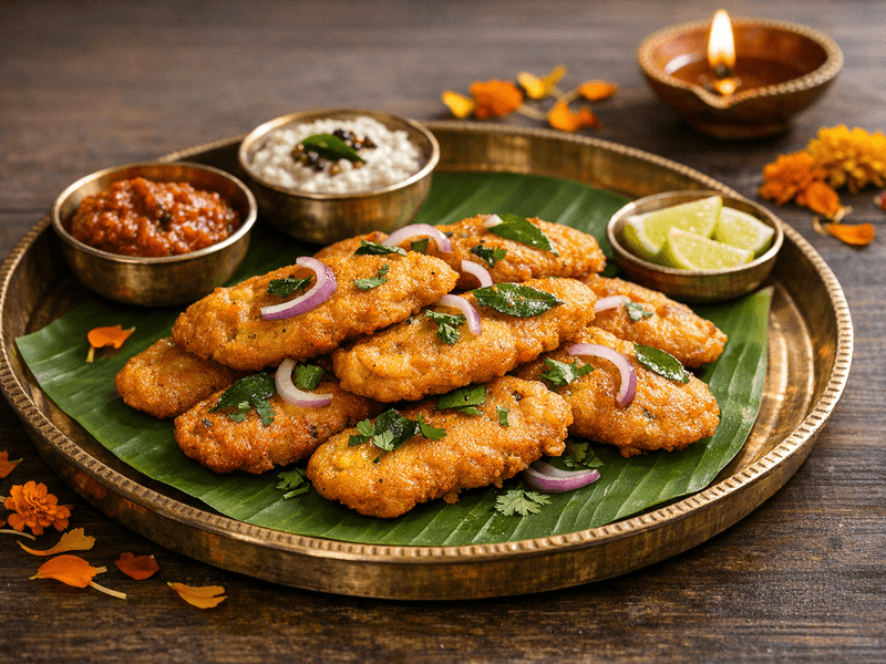 Plantain Bajji