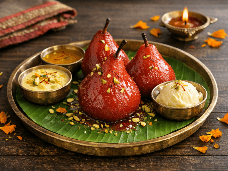 Poached Pears