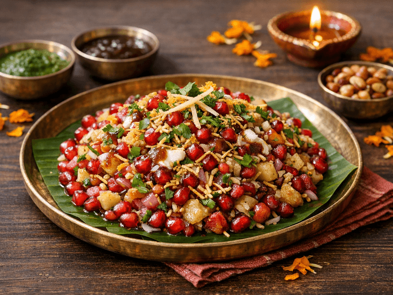 Pomegranate Chaat