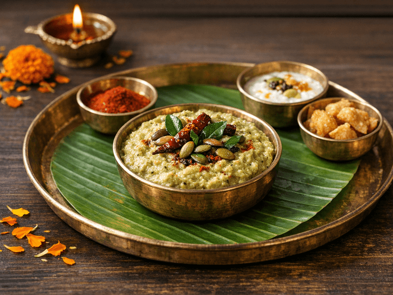 Pumpkin Seeds Chutney