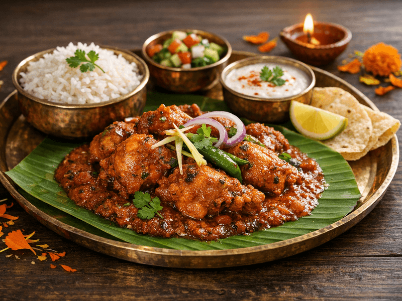 Punjabi Tadka Chicken Curry