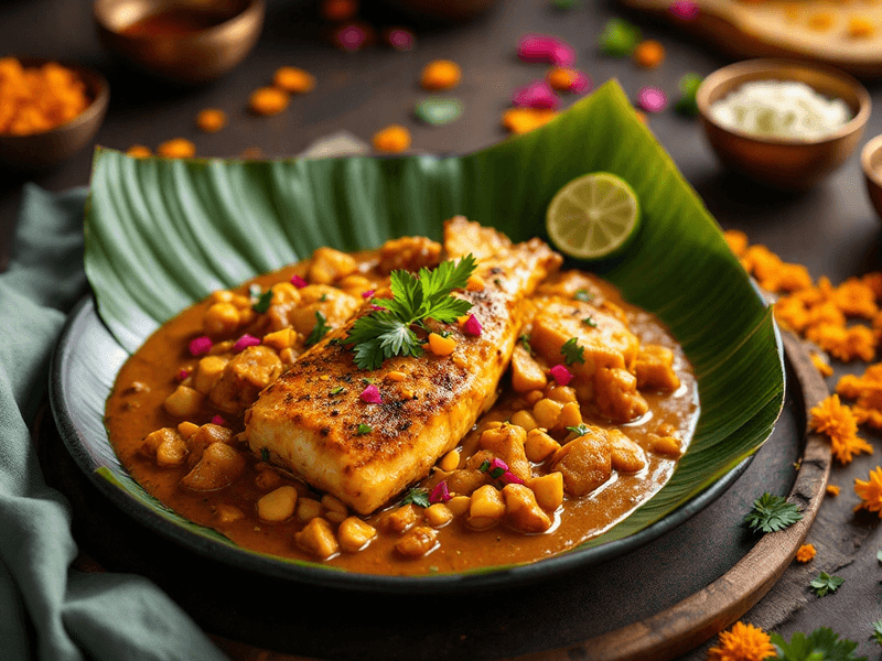Purine-Rich Fish Curry