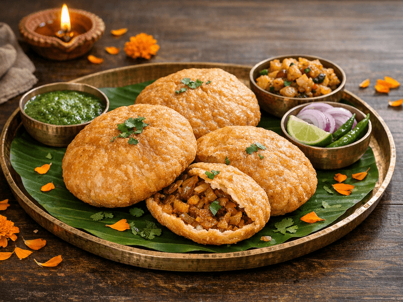 Pyaaz ki Kachori (UP)