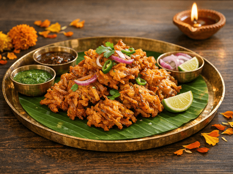 Pyaaz Pakora (Rajasthani)