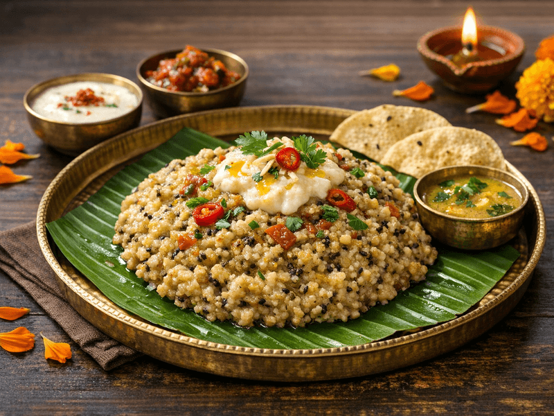 Rabri Bajra Khichdi