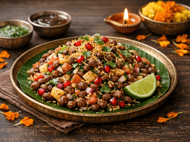 Ragi Kurmura Chaat