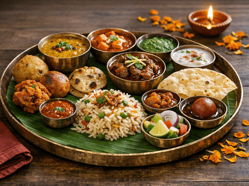 Rajasthani Thali