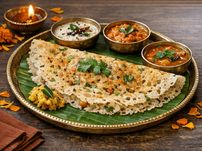 Rava Dosa (Karnataka)