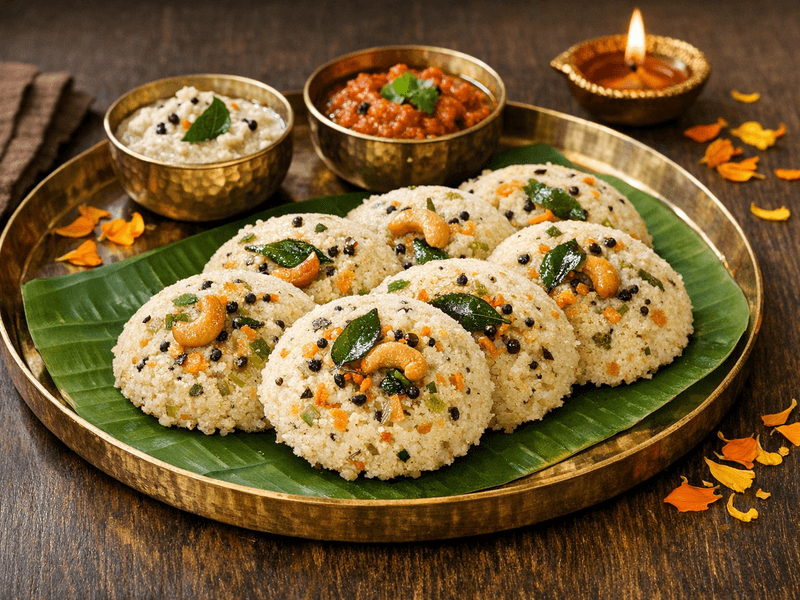Rava Idli (Karnataka)