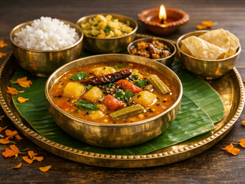 Raw Mango Sambar