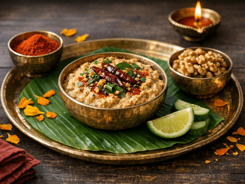 Raw Walnut Chutney