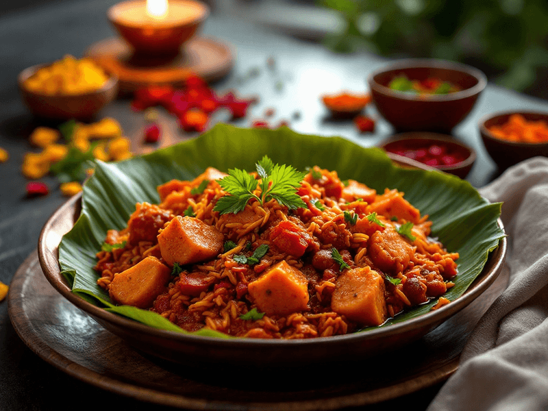 Red Amaranth Curry