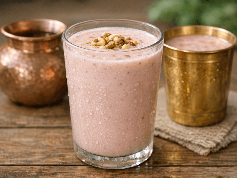 Red Banana Milkshake