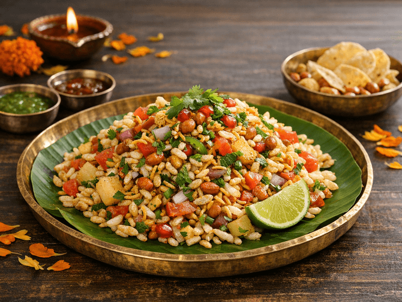 Rice Puffs Bhel