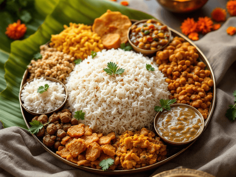 Rice with Lentils (Dal)