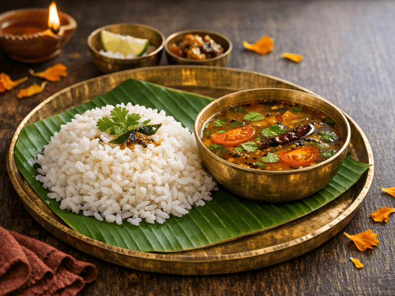 Rice with Rasam