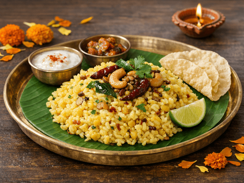 Rice with Yellow Moong Dal