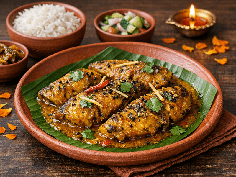 River Fish Curry (Jharkhandi)