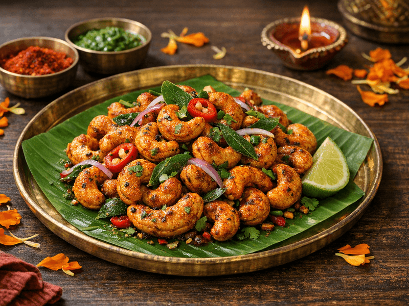 Roasted Cashew with Spices