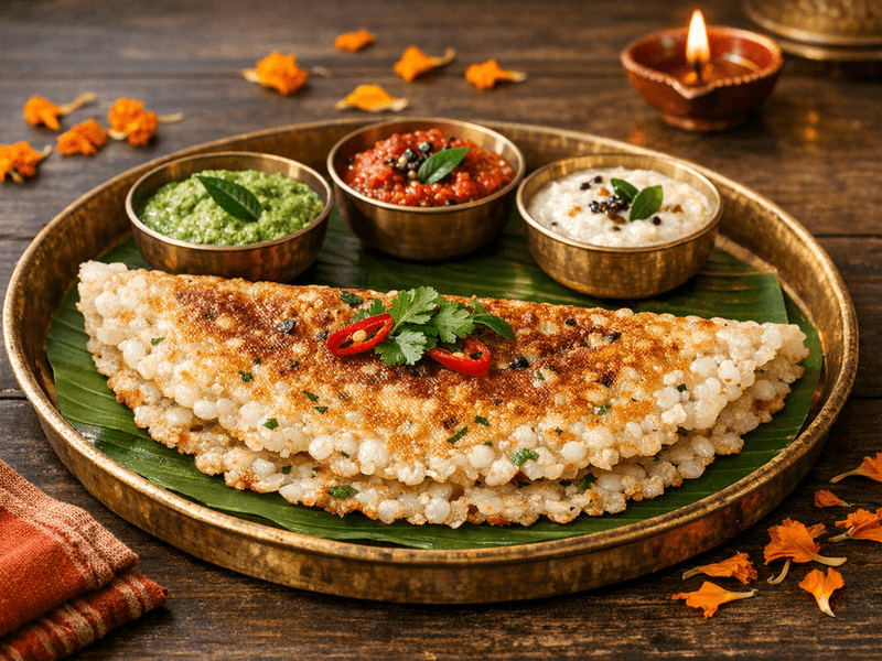 Sabudana Dosa