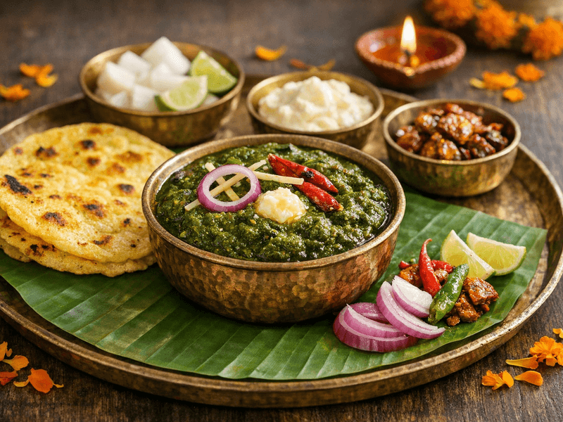Sarson ka Saag (Delhi Dhaba)