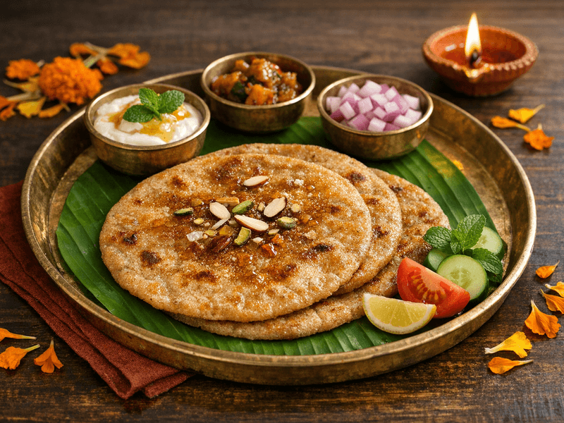 Shakkar Ghee Roti