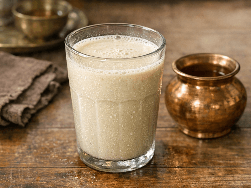 Skimmed Milk with Soy Protein Powder