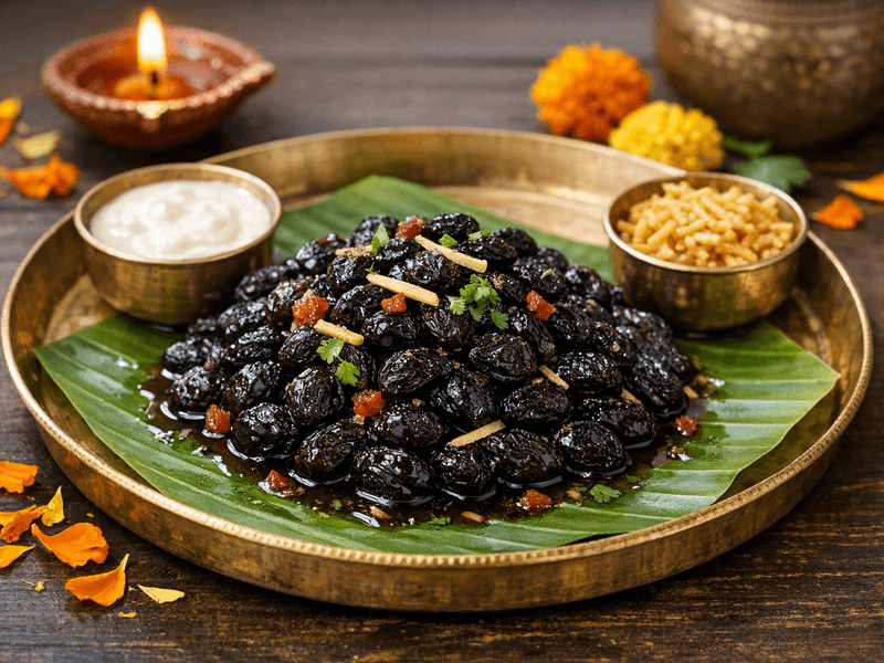 Soaked Black Raisins