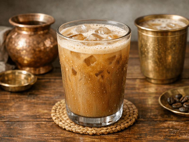 South Indian Filter Iced Coffee
