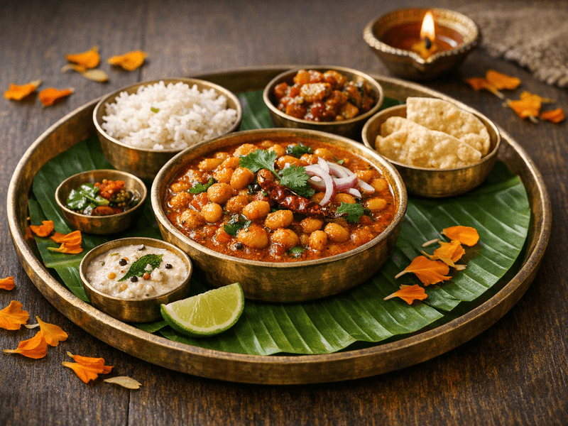South Indian Soyabean Curry